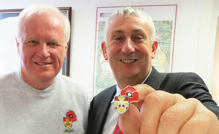 Chorley Remembers Pin Badge launch