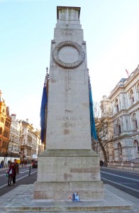 The Cenotaph, Whitehall, London on 10th March 2015