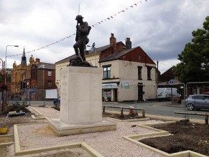 The Chorley Pals Memorial site on Friday 3rd August The Chorley Pals Memorial site on Friday 3rd August