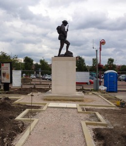 Chorley Pals Memorial SIte 3rd August Chorley Pals Memorial SIte 3rd August