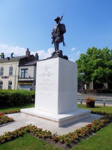 the Chorley Pals Memorial