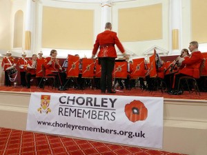 The Royal Gibraltar Regiment Band at Chorley Town Hall in 2011 The Royal Gibraltar Regiment Band at Chorley Town Hall in 2011