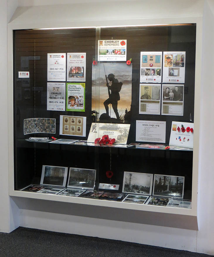 Chorley Library display November 2013