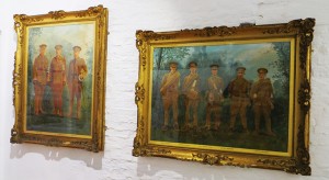 Memories - WW1 Officers paintings