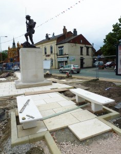 Chorley Pals Memorial upgrade update 130812 1