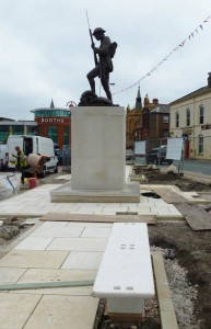Chorley Pals Memorial upgrade update 130812 3