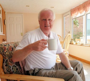 Steve sits down with a cup of tea after his walk from Chorley to Accrington which raised over £500 for Chorley Remembers Steve sits down with a cup of tea after his walk from Chorley to Accrington which raised over £500 for Chorley Remembers