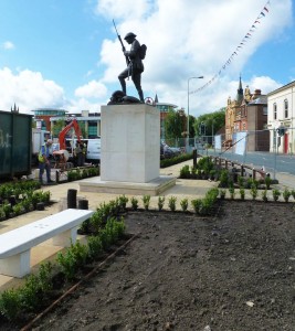 Chorley Pals Memorial update 20th August 2012