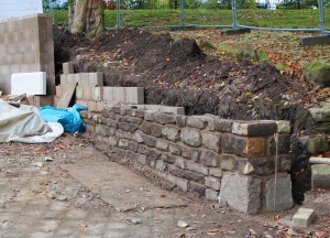 Chorley War Memorial work - 20th October 2012 - 3