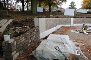Chorley War Memorial work - 24th October 2012 - 4