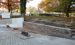 Chorley War Memorial work - 26th October 2012 - 3