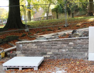 Chorley War Memorial work - 26th October 2012 - 4